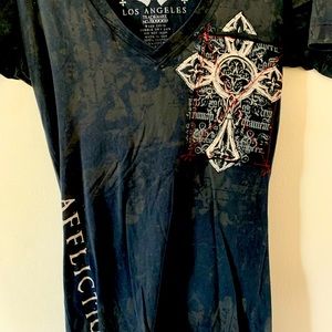 Affliction angel teeshirt